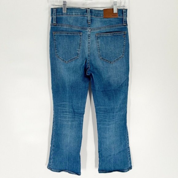 Madewell Cali Demi Boot Jean Fair Trade Sz 27 High Rise Crop Bootcut - Picture 2 of 6